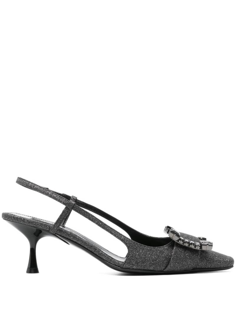 Sergio Rossi 60mm Sr Twenty slingback pumps - Black von Sergio Rossi