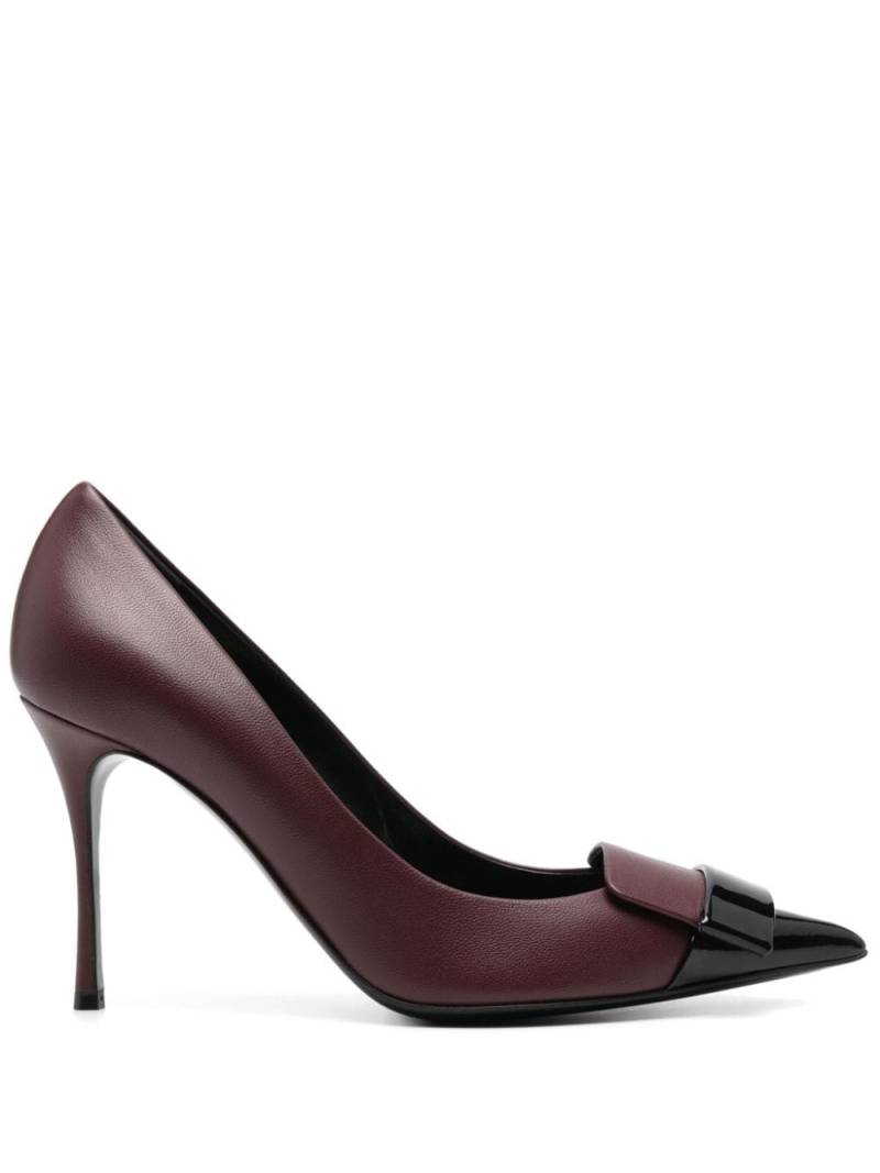 Sergio Rossi 75mm Cindy pumps - Red von Sergio Rossi