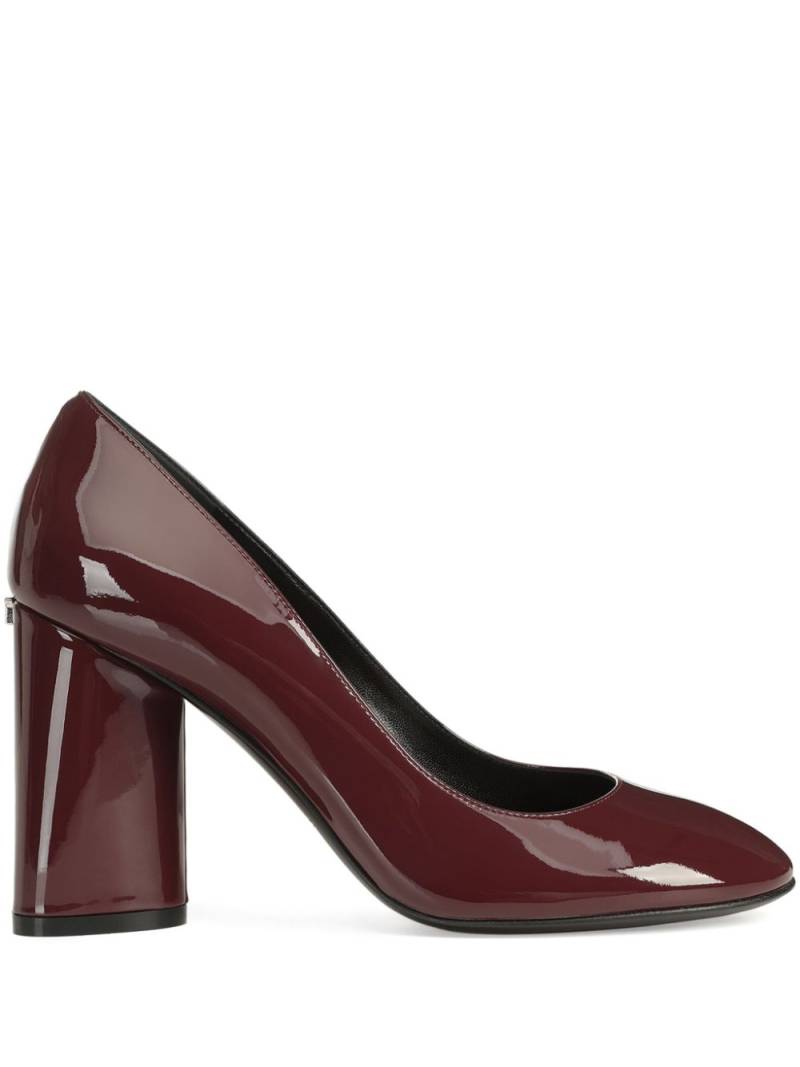 Sergio Rossi 80mm Pilier pumps - Red von Sergio Rossi