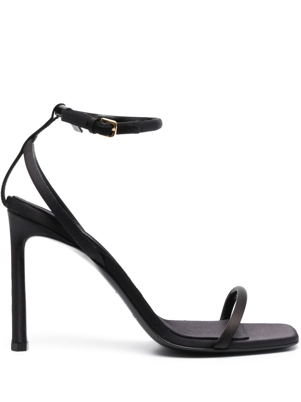 Sergio Rossi Evangelie square-toe 105mm sandals - Black von Sergio Rossi