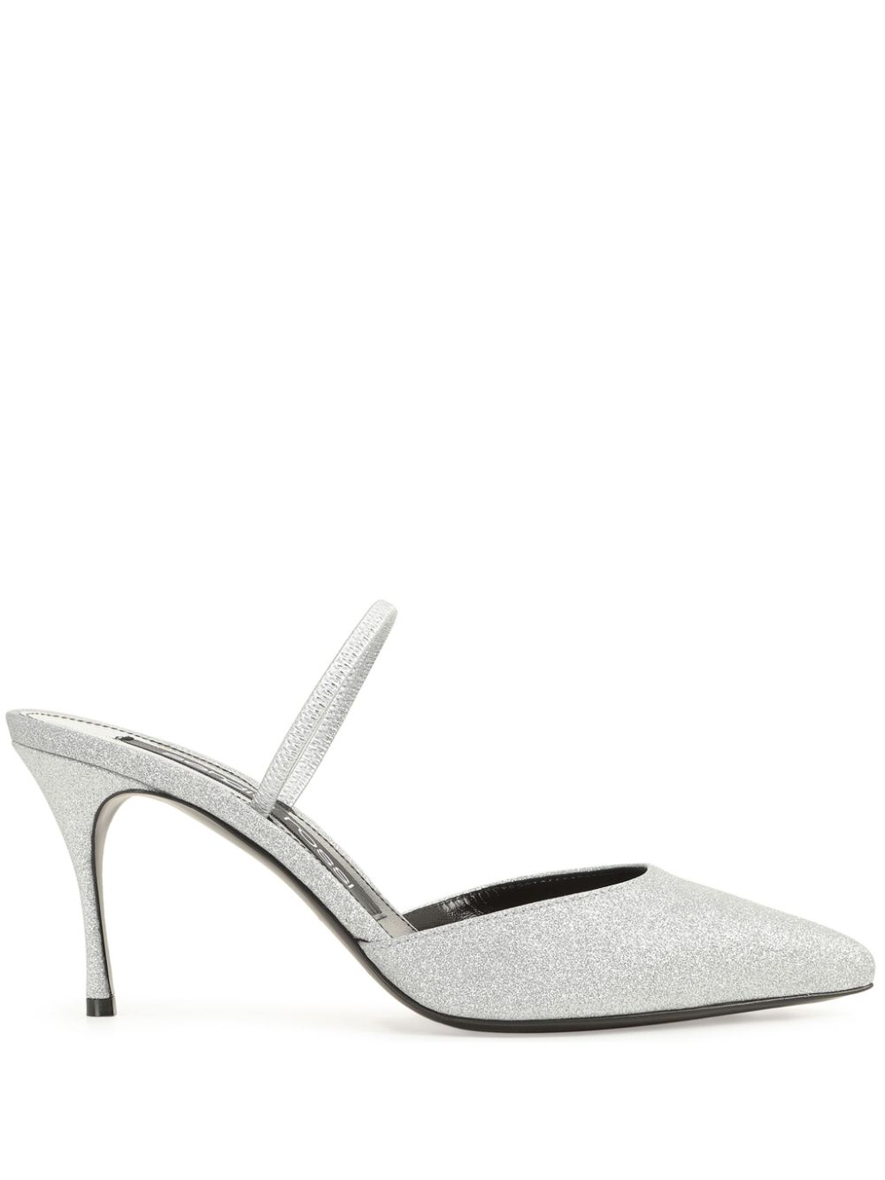 Sergio Rossi Godiva 75mm slingback pumps - Silver von Sergio Rossi