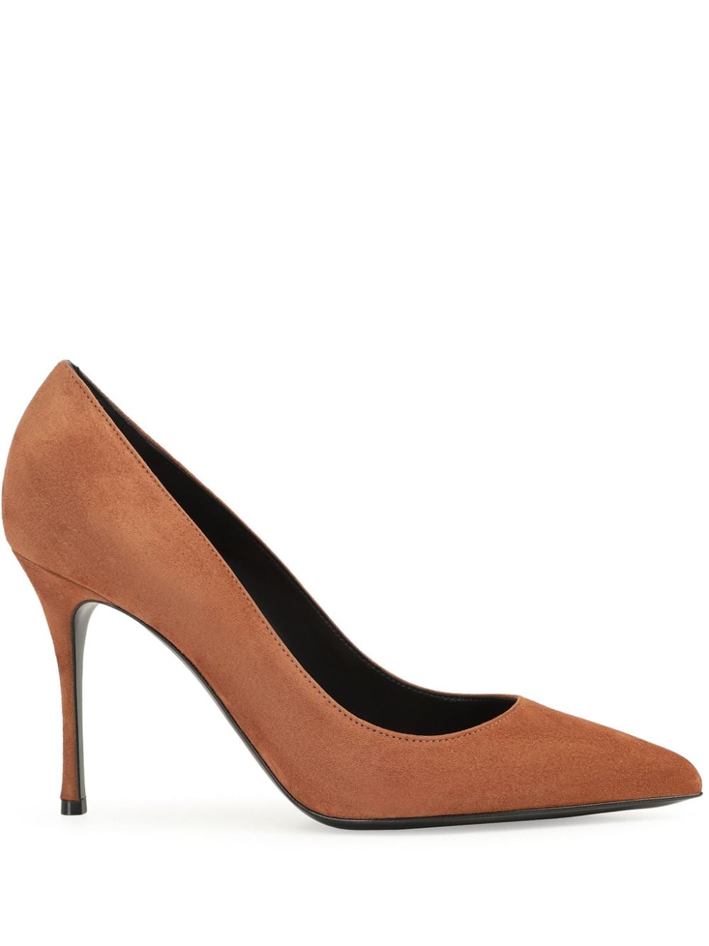 Sergio Rossi Godiva 90mm suede pumps - Brown von Sergio Rossi