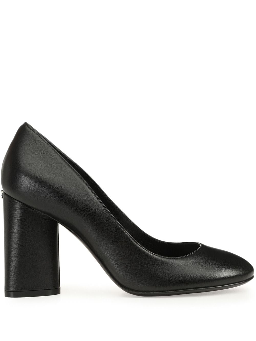 Sergio Rossi Pilier leather pumps - Black von Sergio Rossi