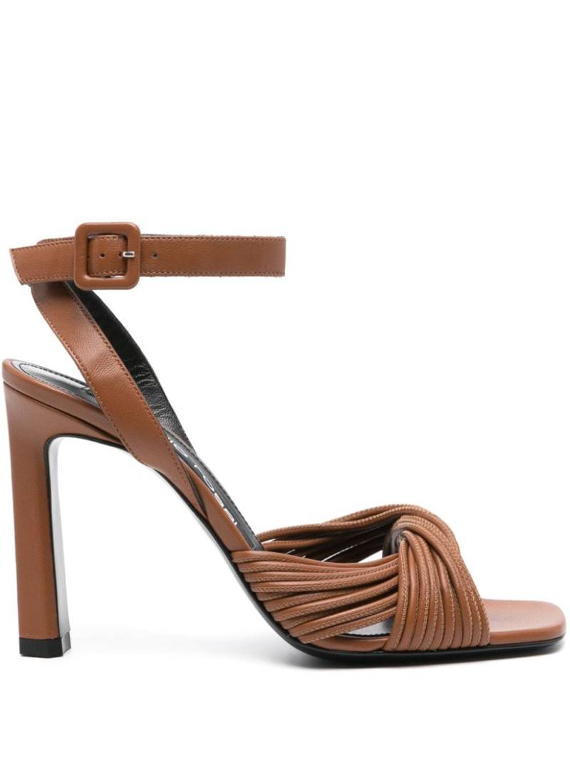 Sergio Rossi SR Akida 80mm sandals - Brown von Sergio Rossi