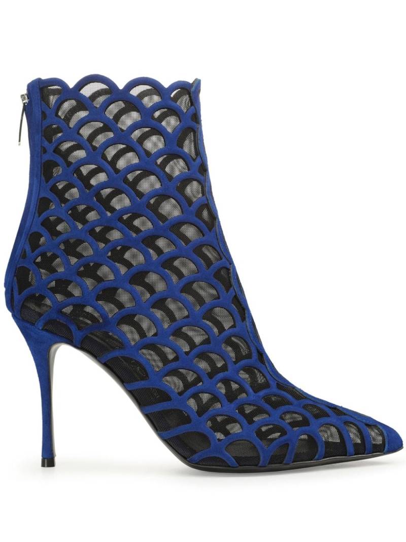 Sergio Rossi SR Mermaid boots - Blue von Sergio Rossi