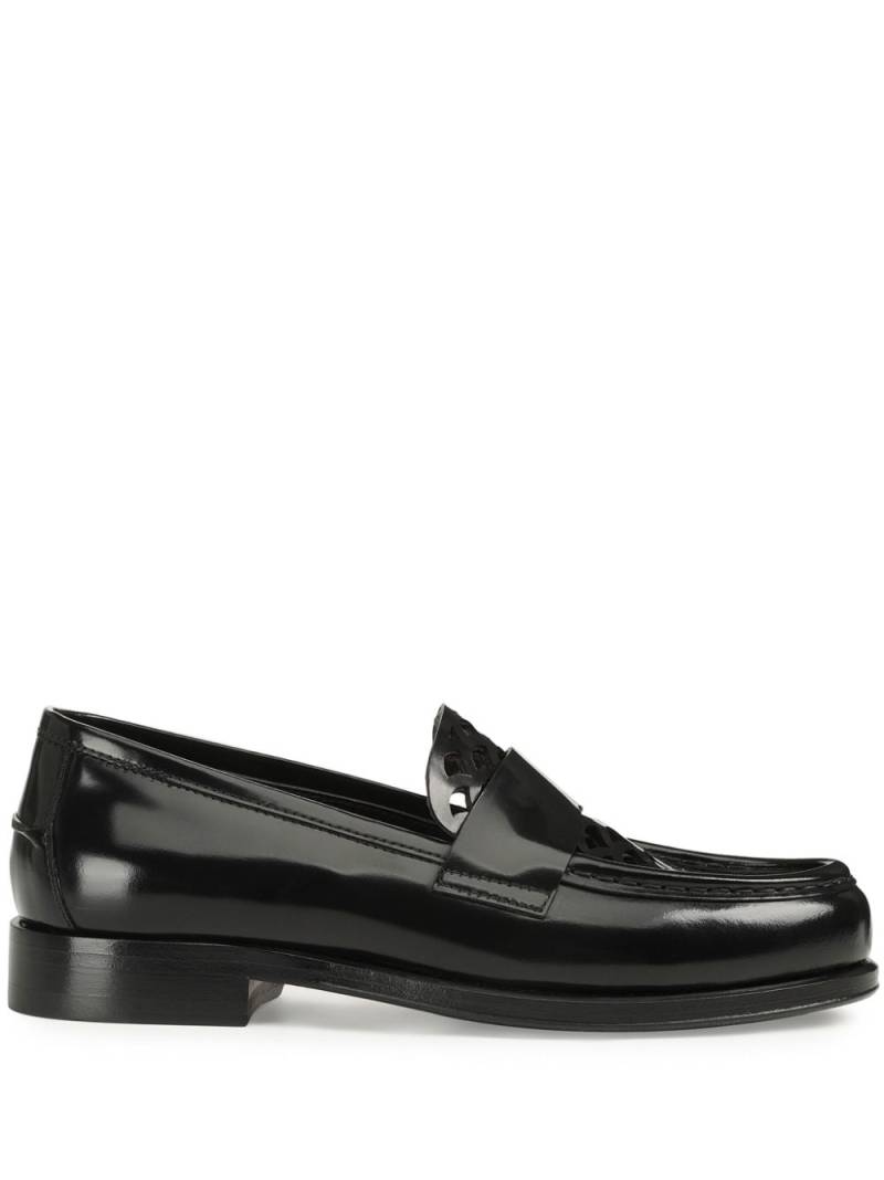 Sergio Rossi SR Mermaid loafers - Black von Sergio Rossi