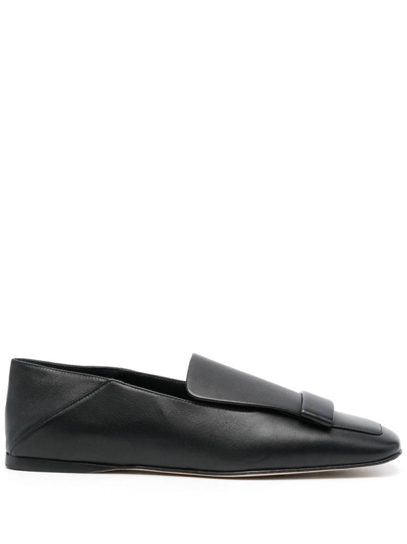 Sergio Rossi SR1 nappa-leather loafers - Black von Sergio Rossi