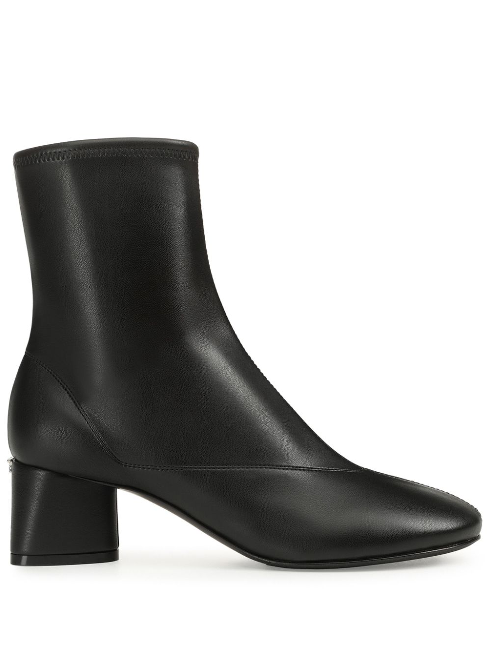 Sergio Rossi Sr Pilier leather ankle boots - Black von Sergio Rossi