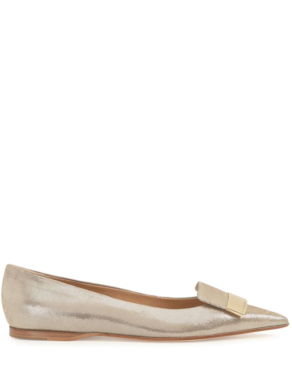 Sergio Rossi Sr1 ballerina shoes - Silver von Sergio Rossi