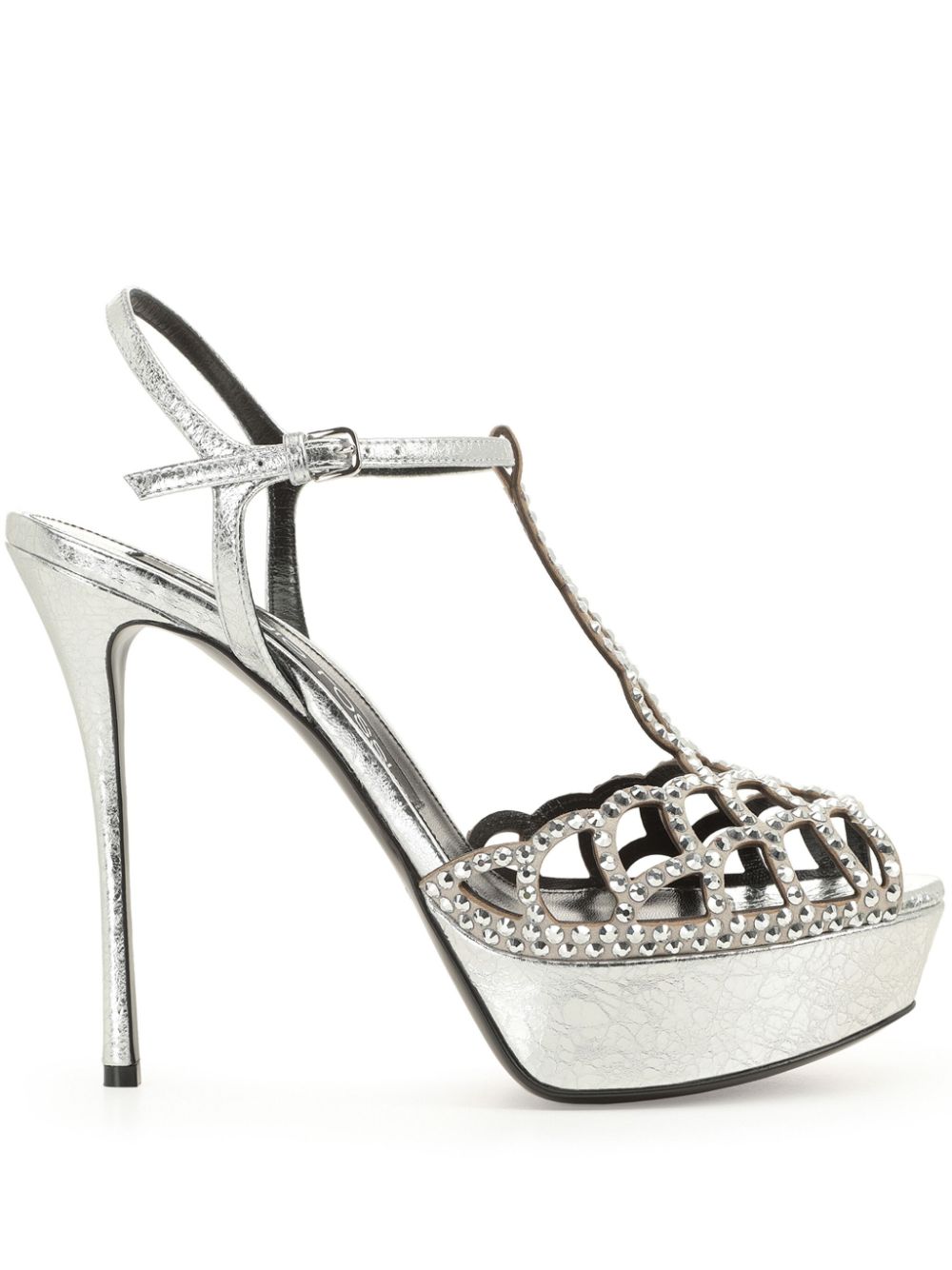 Sergio Rossi sr Mermaid 90mm sandals - Silver von Sergio Rossi