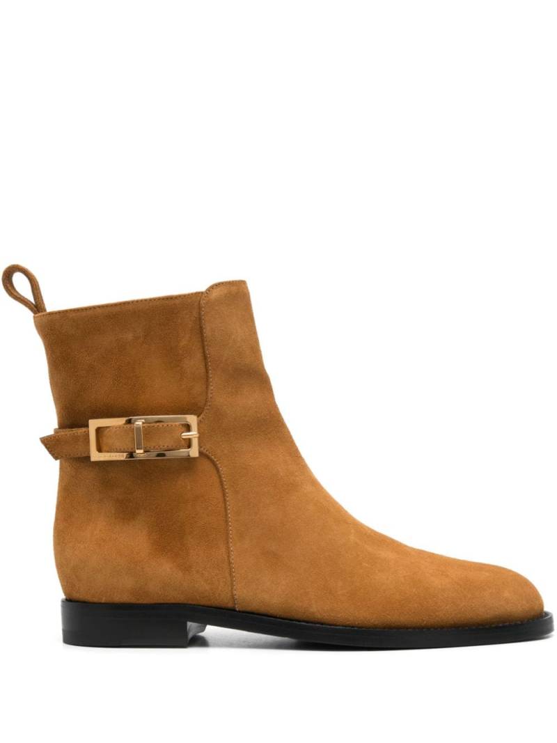 Sergio Rossi suede boots - Brown von Sergio Rossi