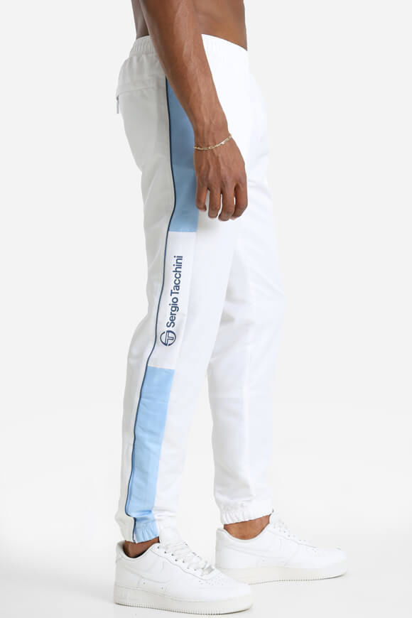 Sergio Tacchini Abita Trainingshose | White + Blue Bell | Herren  | M von Sergio Tacchini