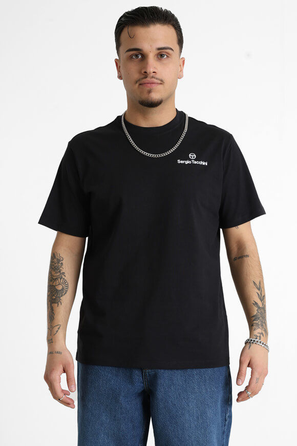 Sergio Tacchini Bold T-Shirt | Black | Herren  | L von Sergio Tacchini