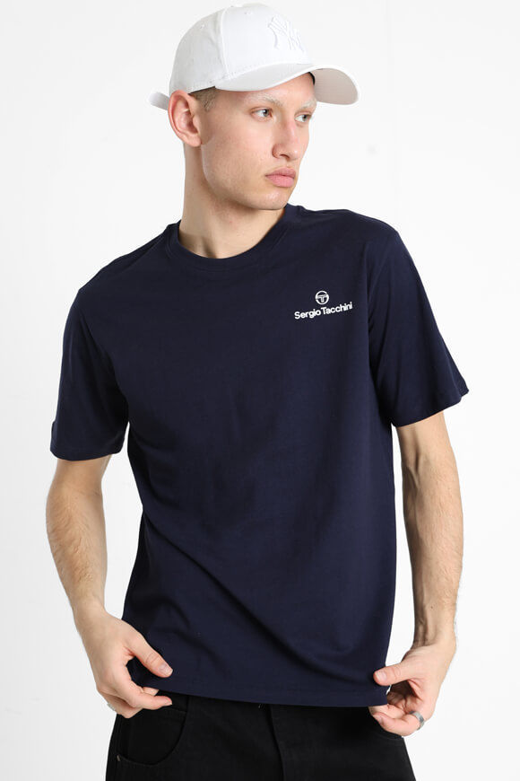 Sergio Tacchini Bold T-Shirt | Navy | Herren  | M von Sergio Tacchini