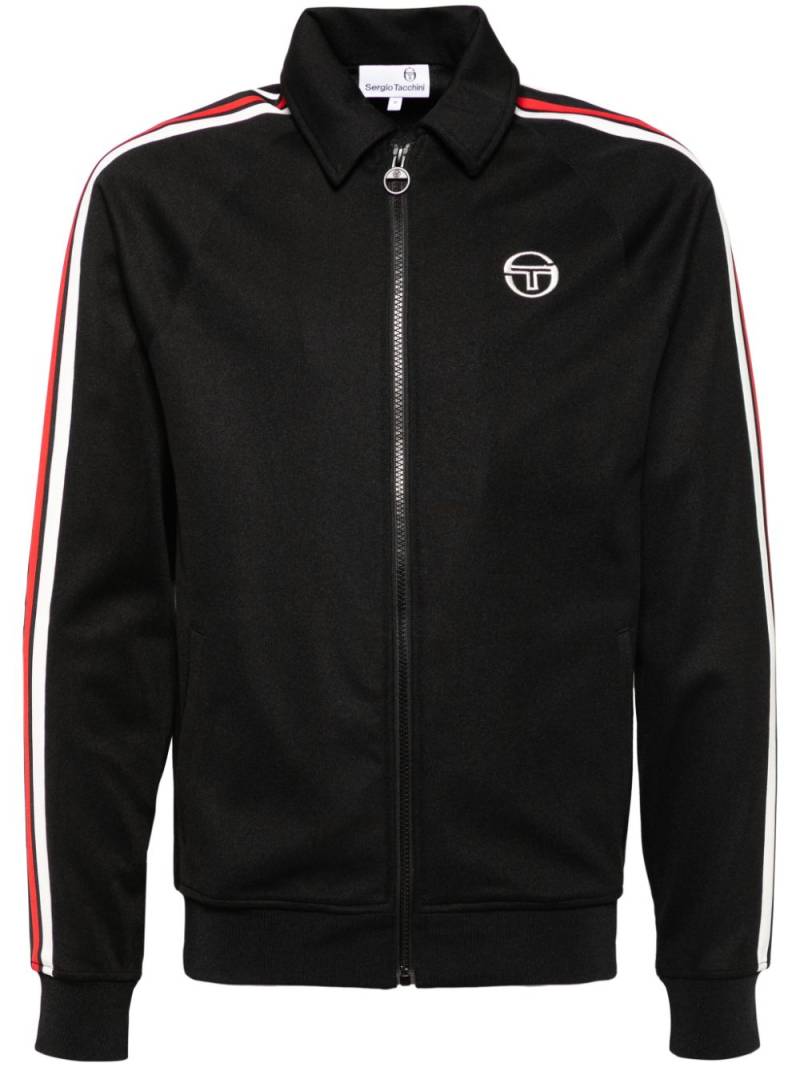 Sergio Tacchini Renshaw Tape track jacket - Black von Sergio Tacchini