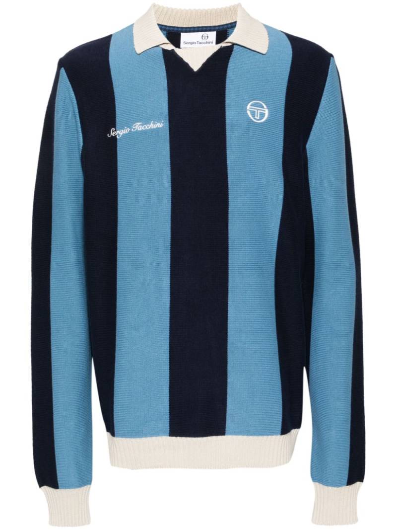 Sergio Tacchini striped jumper - Blue von Sergio Tacchini