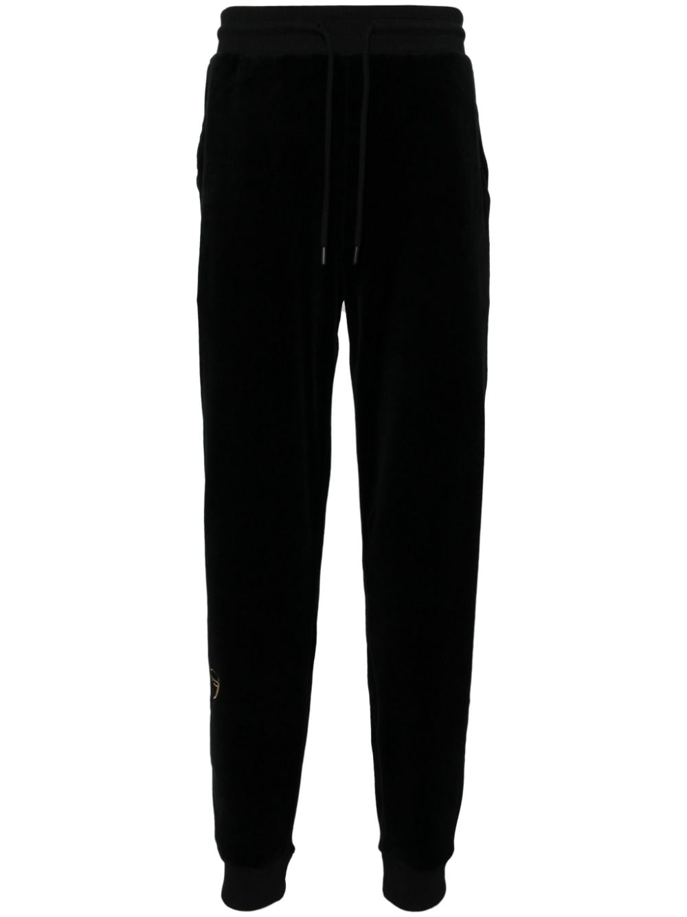 Sergio Tacchini velvet track pants - Black von Sergio Tacchini