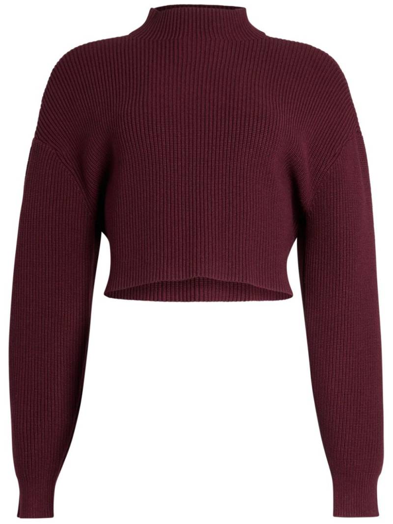 Seroya Carmen cropped jumper - Red von Seroya