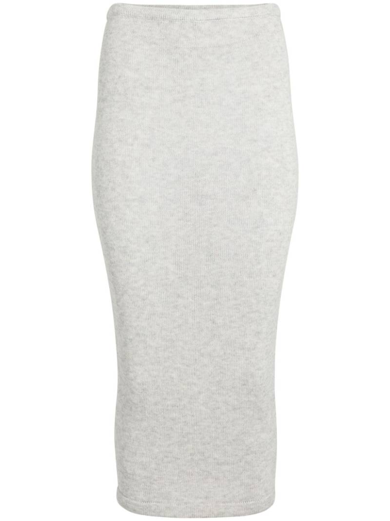 Seroya Koko knitted midi skirt - Grey von Seroya