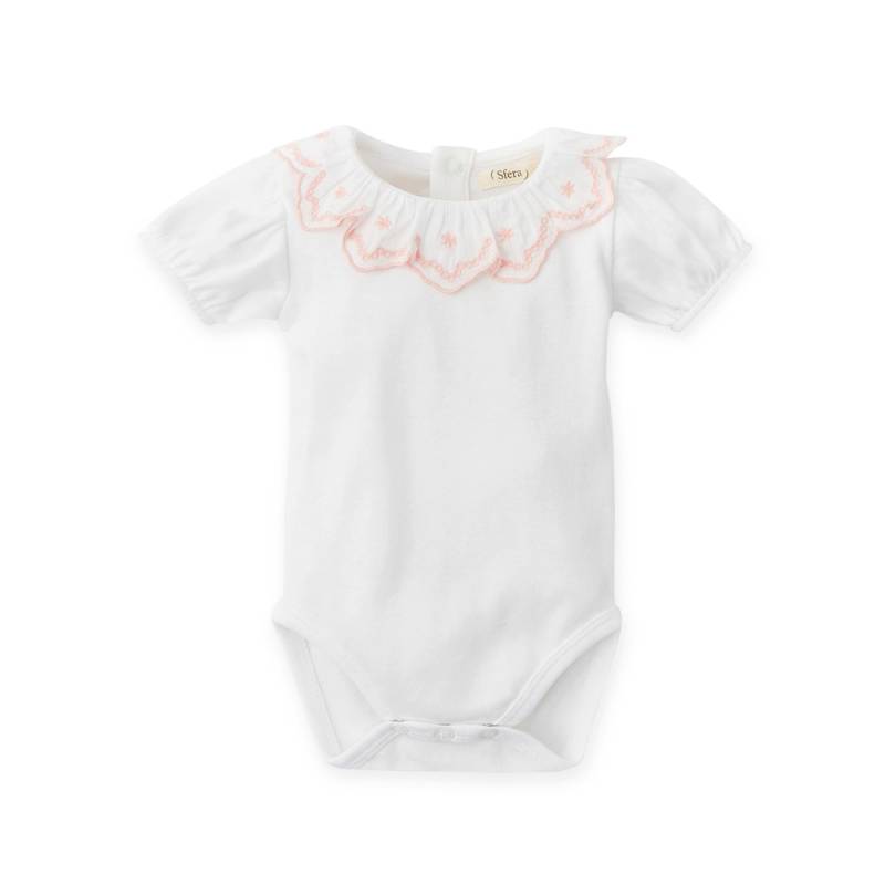 Body, Kurzarm Unisex Weiss 56-62 von Sfera