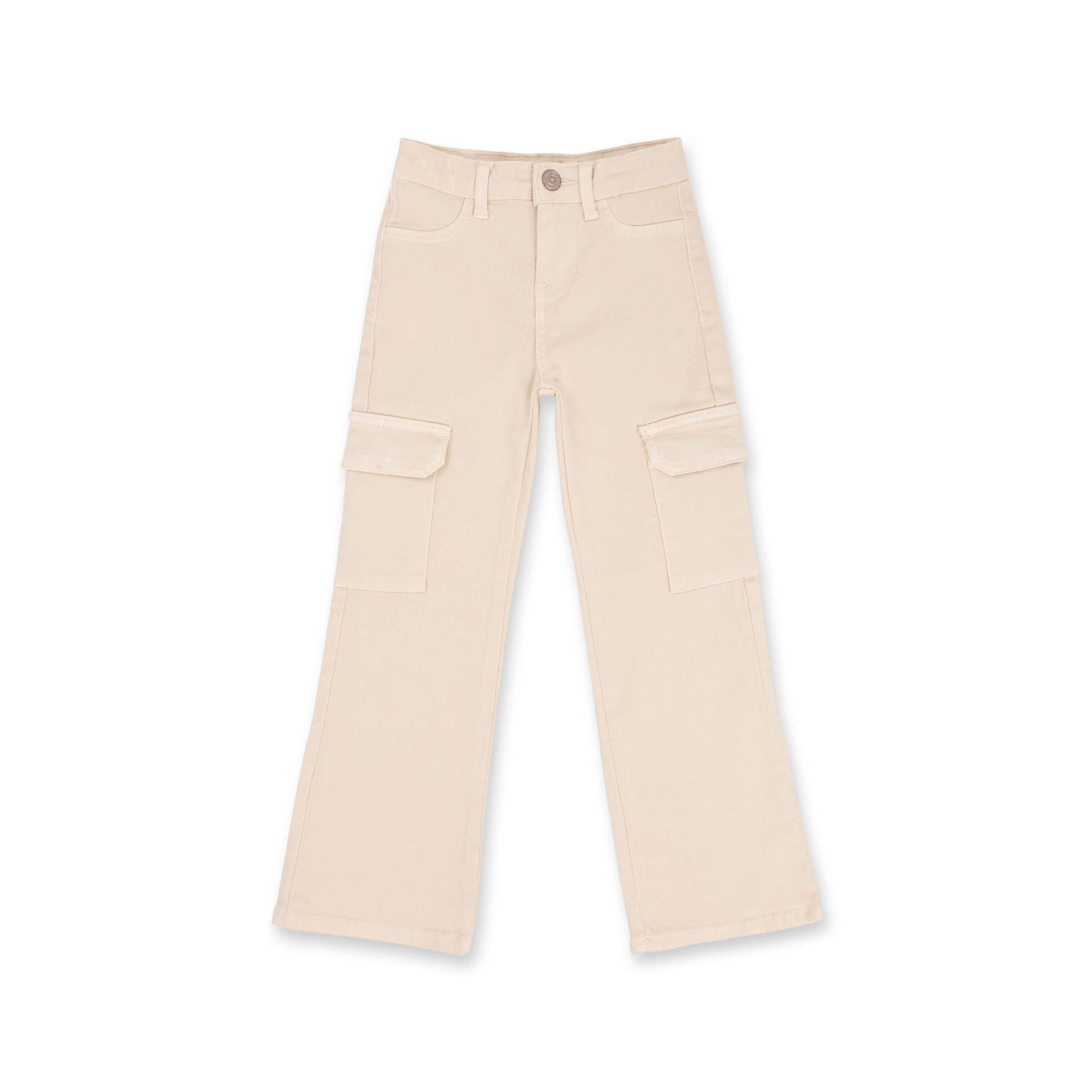 Hose Mädchen Beige 122-128 von Sfera