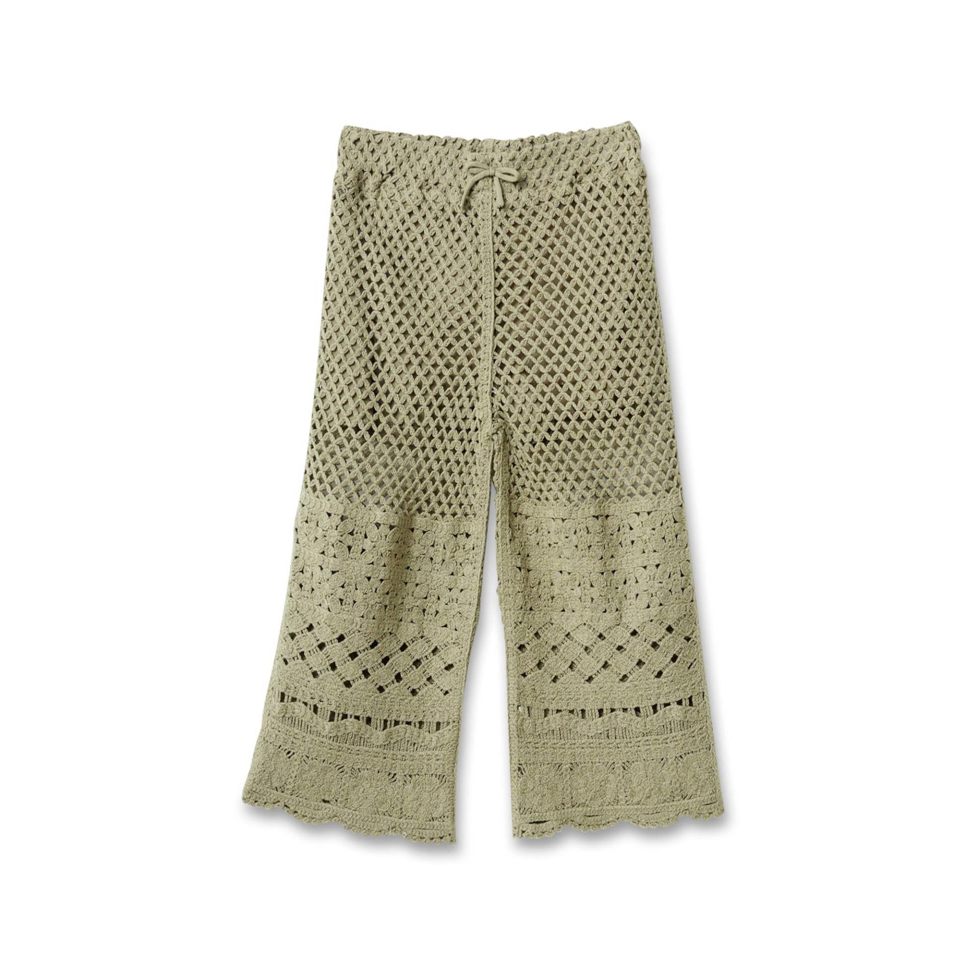 Hose Mädchen Khaki 104-110 von Sfera