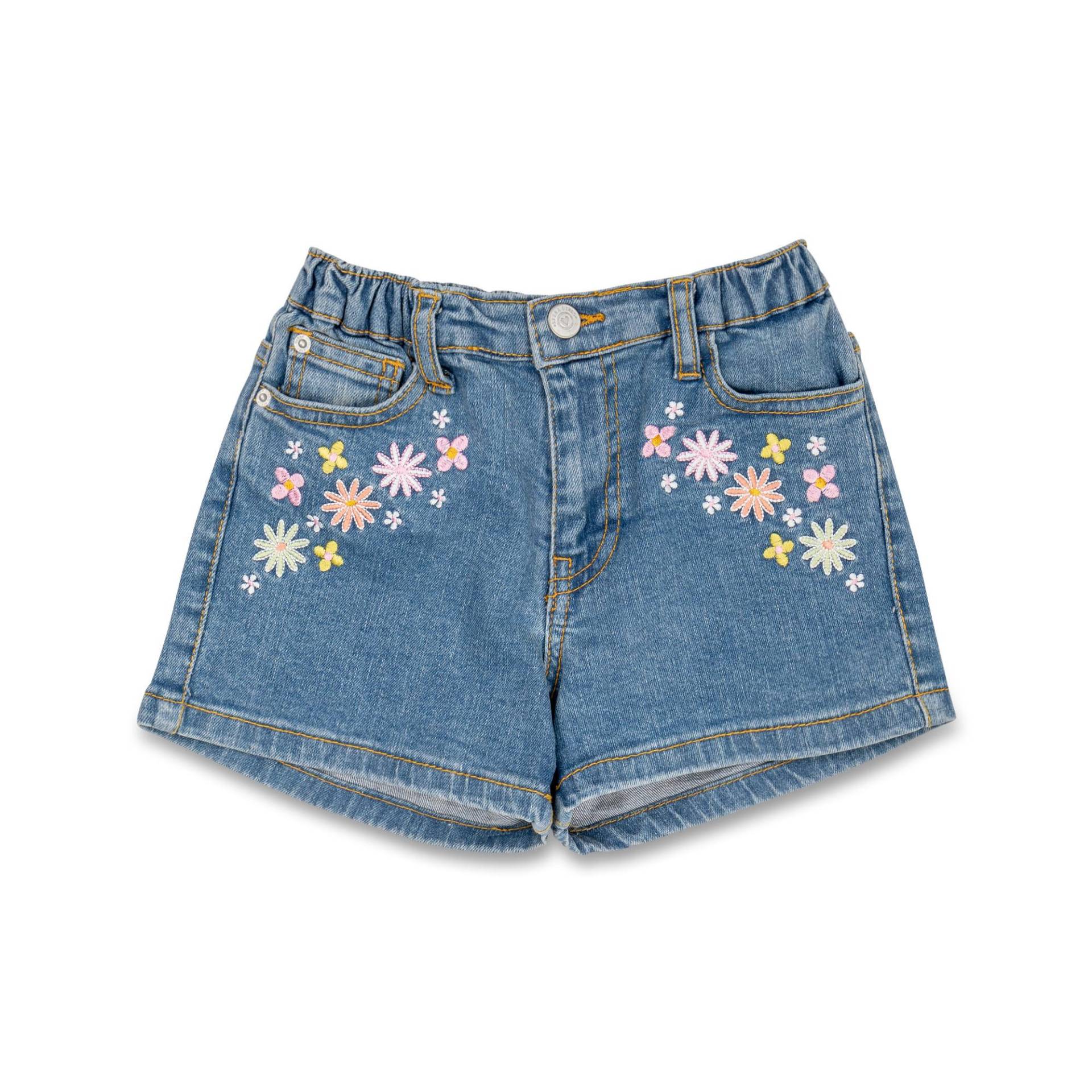 Jeansshorts Mädchen Blau 122-128 von Sfera