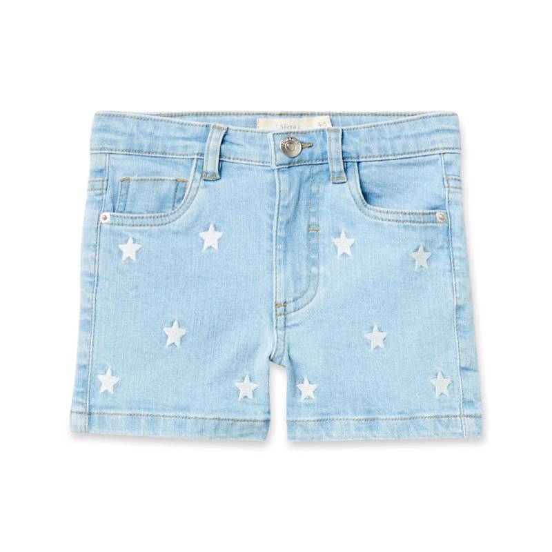 Jeansshorts Mädchen Hellblau 110-116 von Sfera