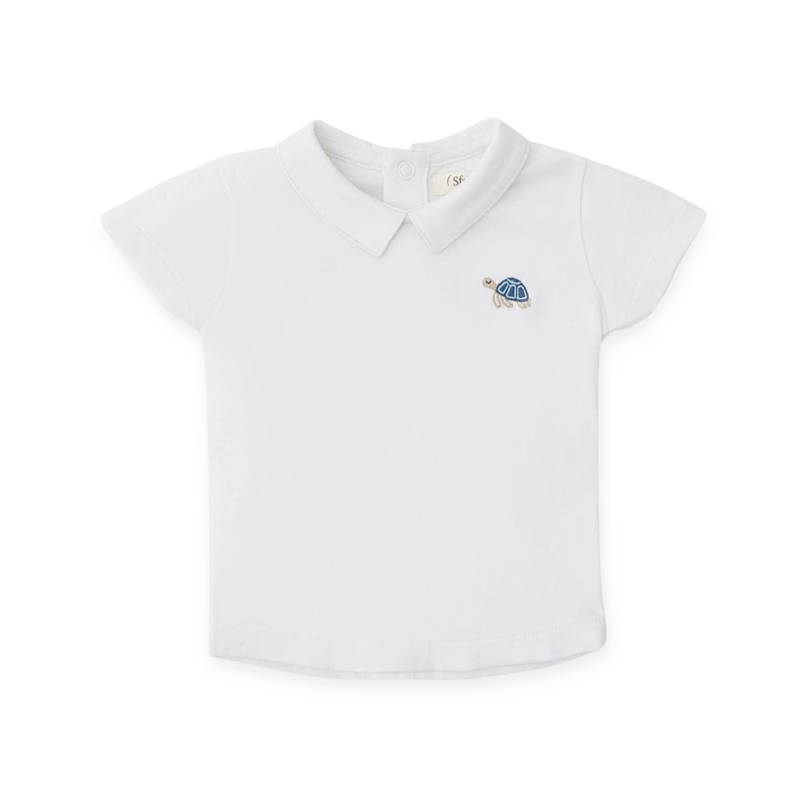 Poloshirt, Kurzarm Unisex Creme 62-68 von Sfera