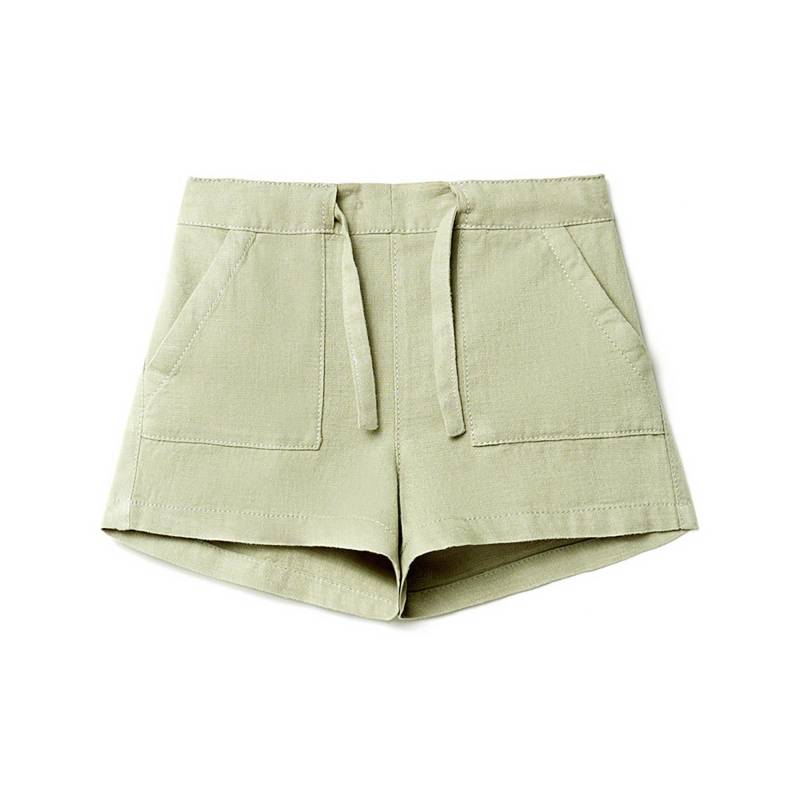 Shorts Mädchen Khaki 122-128 von Sfera