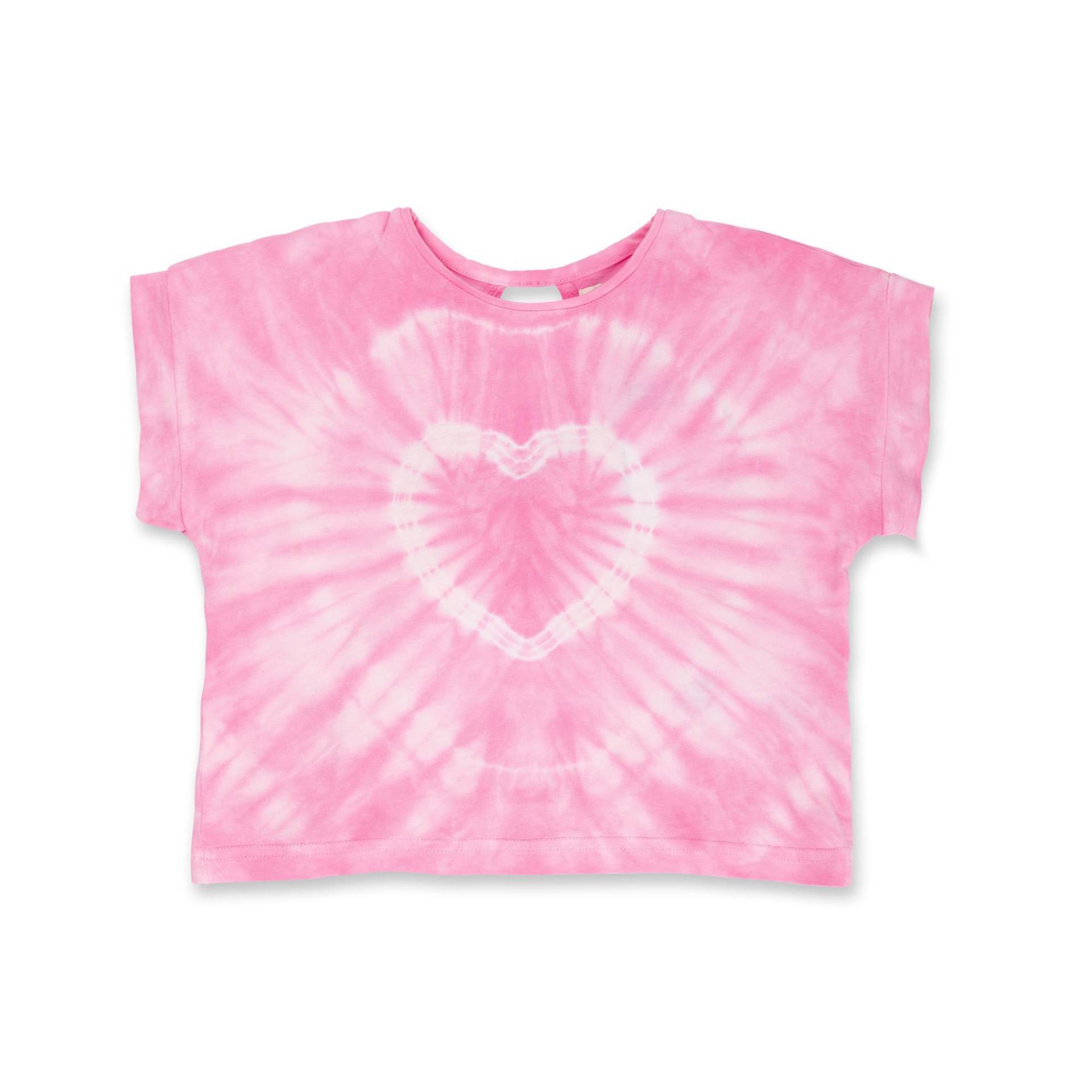 T-shirt, Kurzarm Mädchen Rosa 116-122 von Sfera