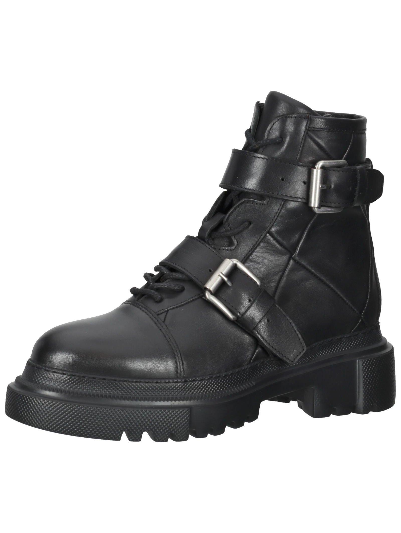 Stiefelette 185020041 Damen Schwarz 38 von Shabbies Amsterdam