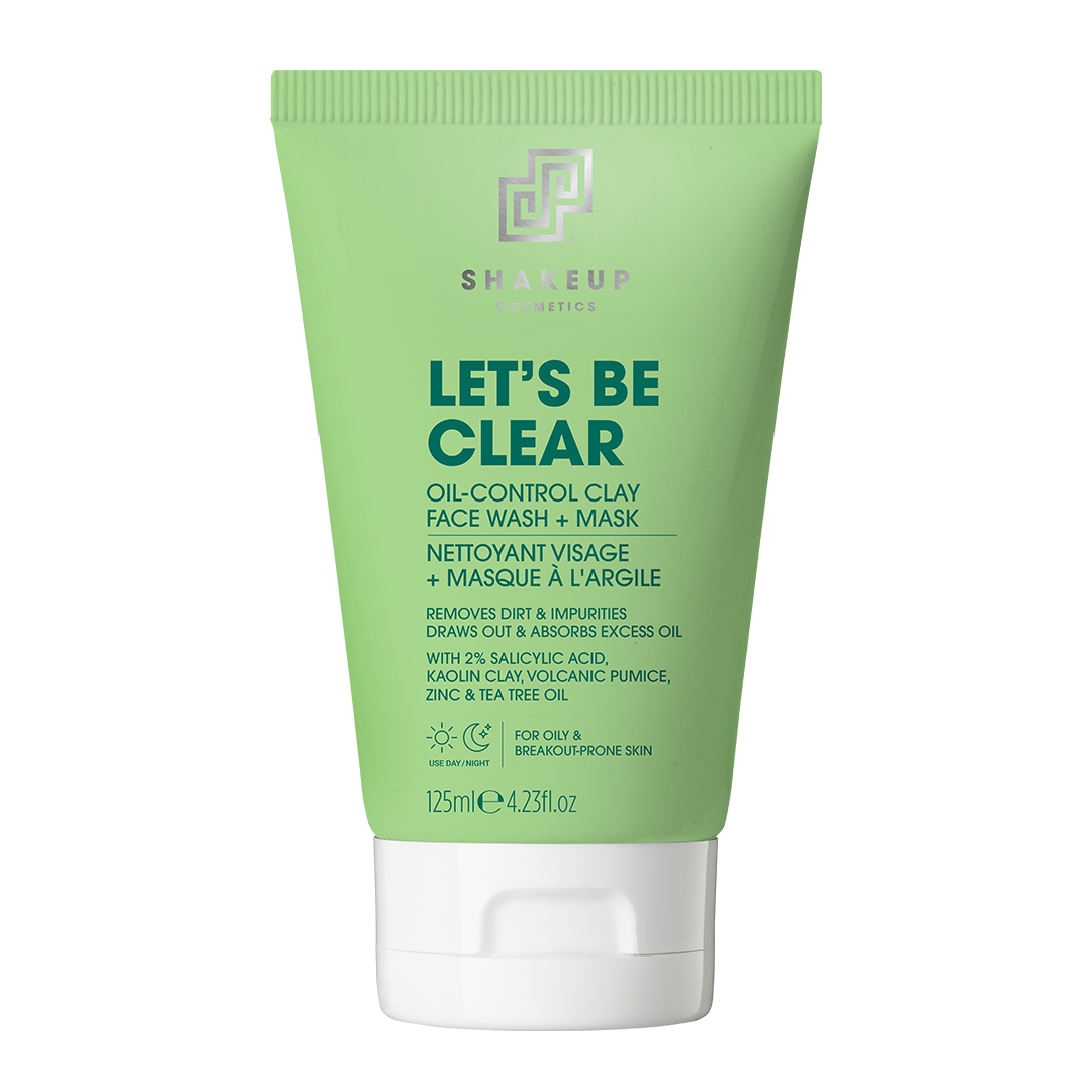 Let's be clear - Oil- Control Clay Face Wash + Mask von ShakeUp