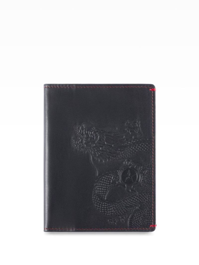 Shanghai Tang Chinese Dragon passport holder - Black von Shanghai Tang