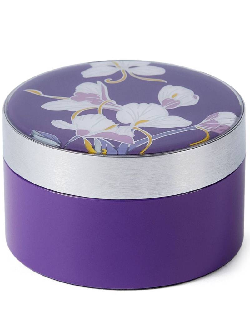 Shanghai Tang Ginger Flower enamel box - Purple von Shanghai Tang