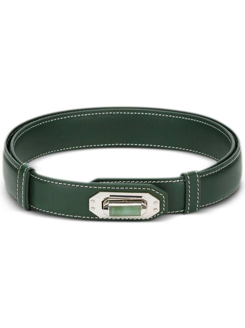 Shanghai Tang Jade Lock belt - Green von Shanghai Tang