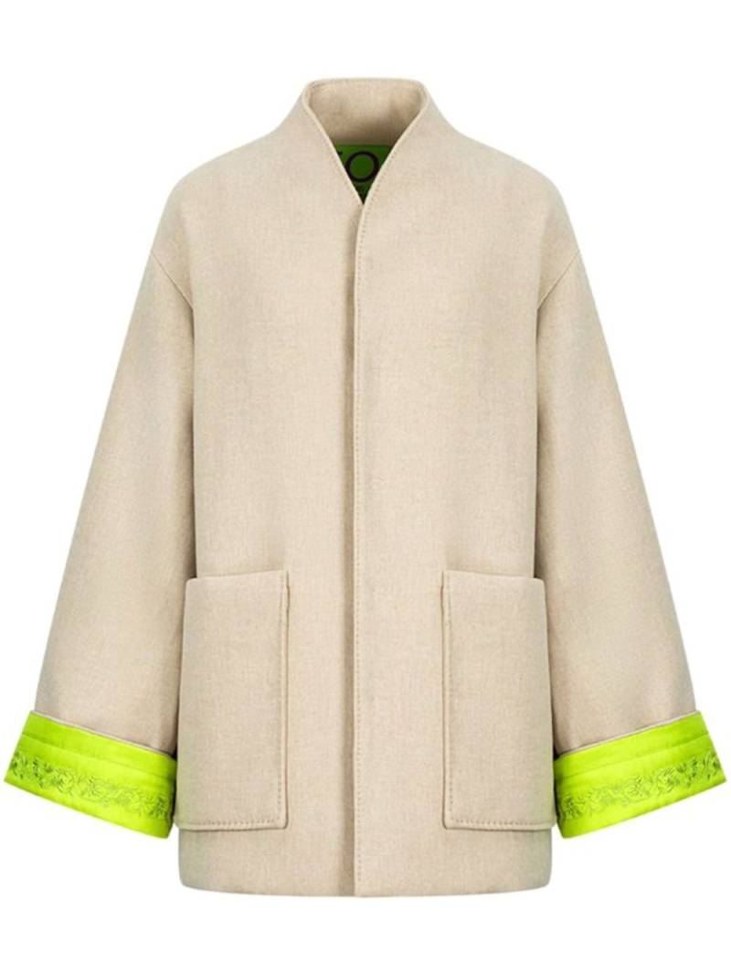 Shanghai Tang Mianao padded coat - Neutrals von Shanghai Tang