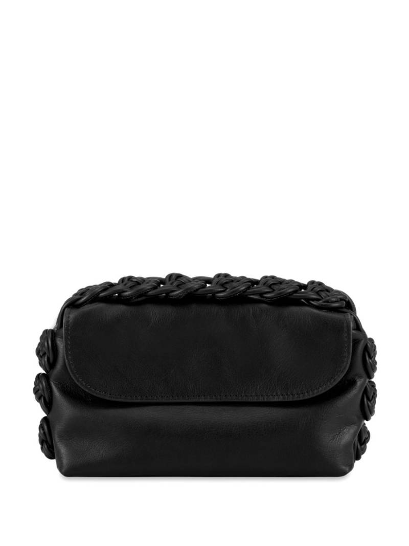 Shanghai Tang Rose Knot clutch bag - Black von Shanghai Tang