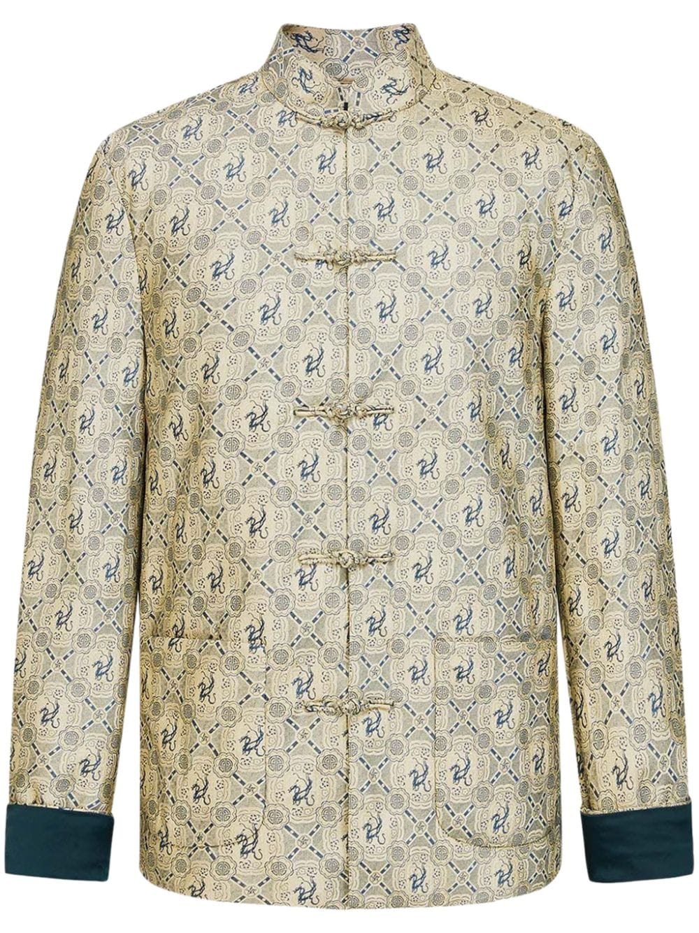 Shanghai Tang Song Jin Tang jacket - Neutrals von Shanghai Tang