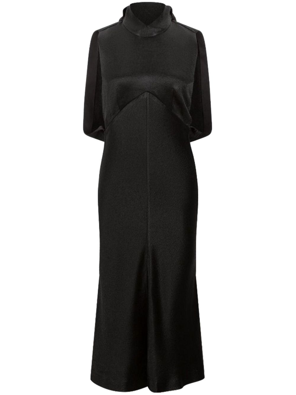 Shanghai Tang bias-cut backless dress - Black von Shanghai Tang