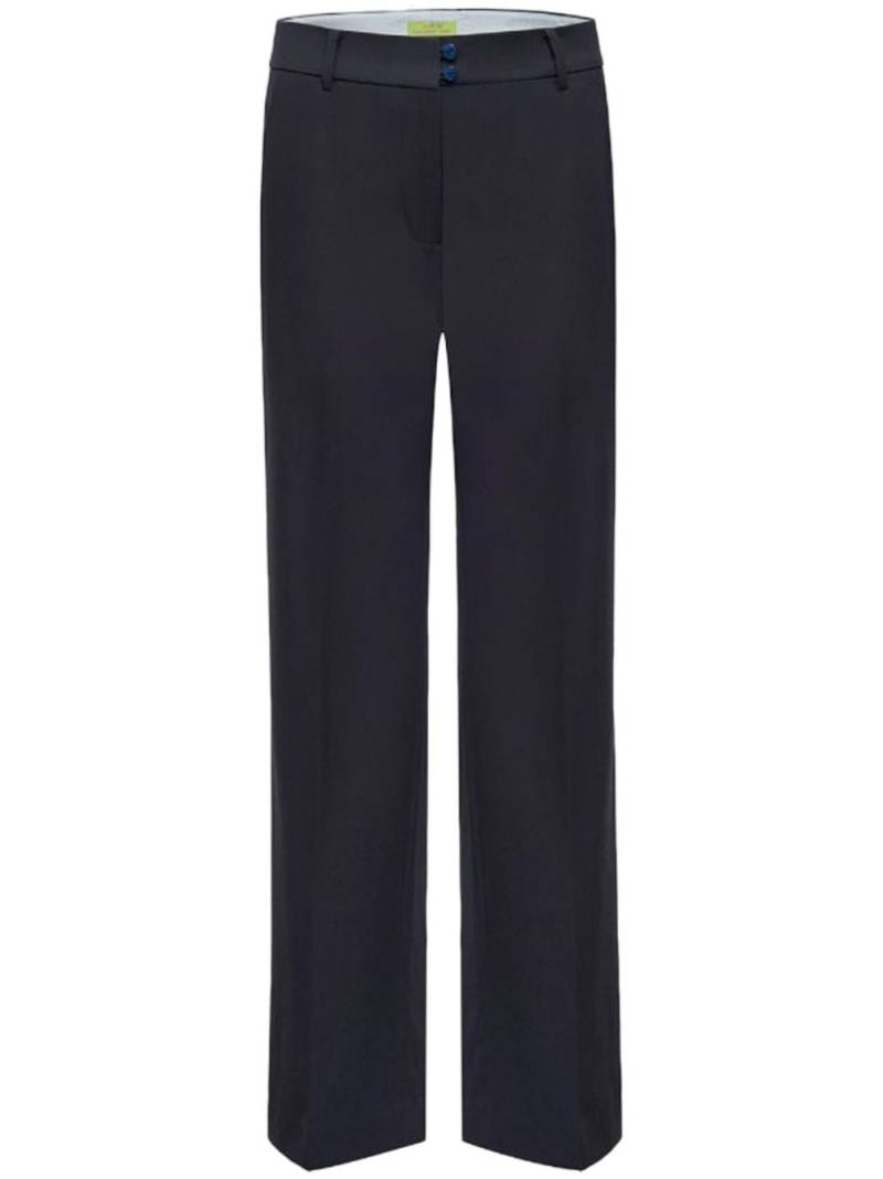 Shanghai Tang wool straight-leg trousers - Black von Shanghai Tang