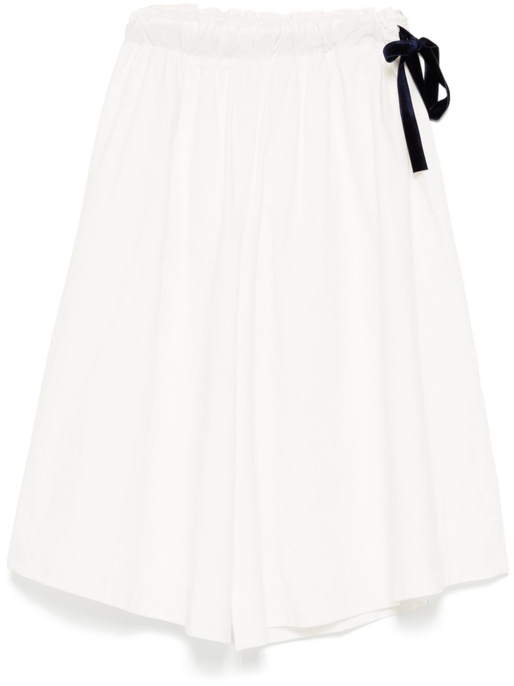 Shanshan Ruan drawstring culottes - White von Shanshan Ruan