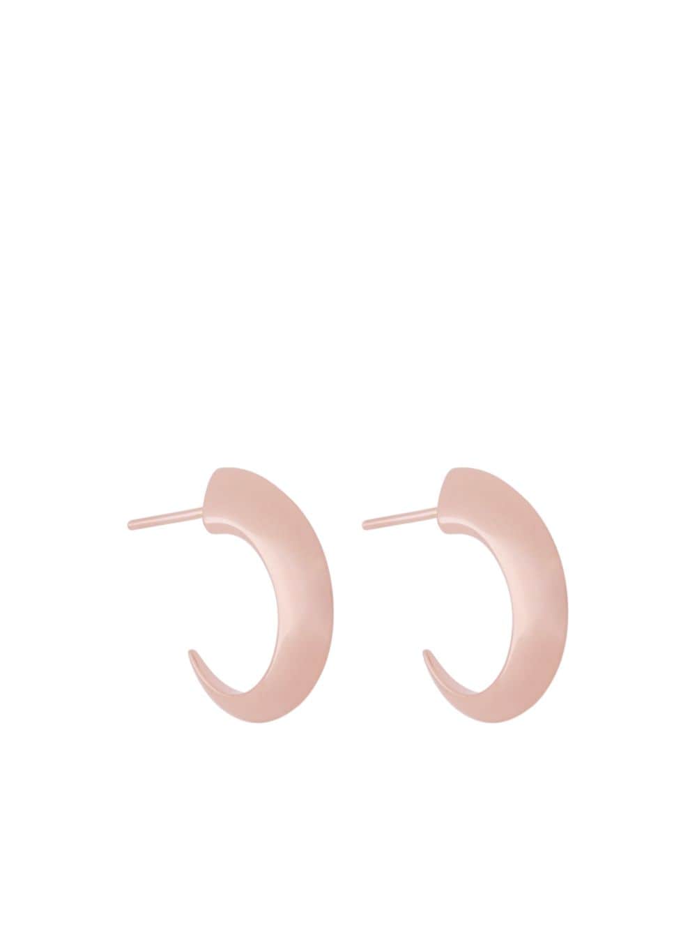Shaun Leane Cat Claw medium hoop earrings - Gold von Shaun Leane