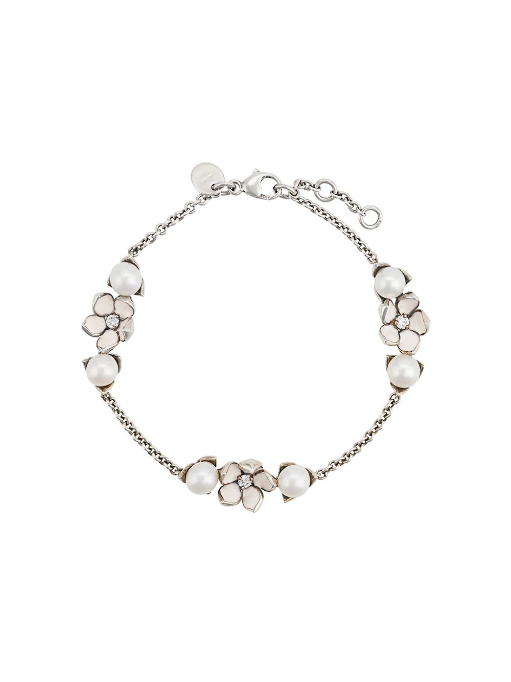 Shaun Leane Cherry Blossom pearl and diamond bracelet - Silver von Shaun Leane