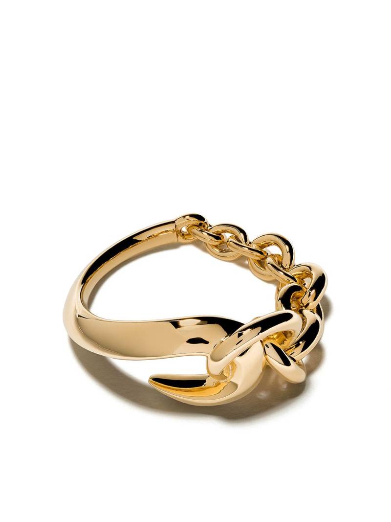 Shaun Leane Hook chain ring - Gold von Shaun Leane