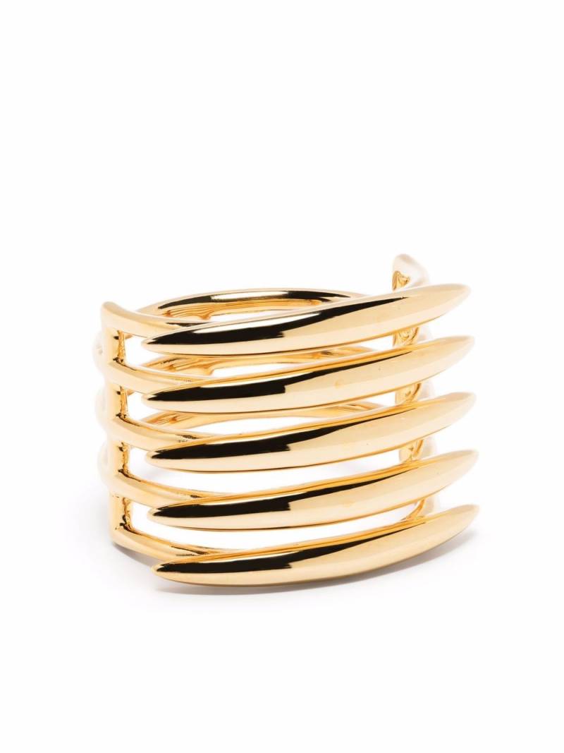 Shaun Leane Quill stacked ring - Gold von Shaun Leane