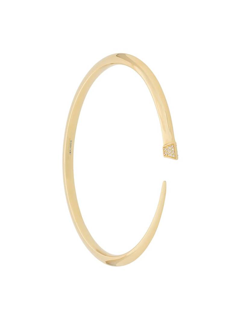 Shaun Leane slim diamond Tusk bangle - Gold von Shaun Leane