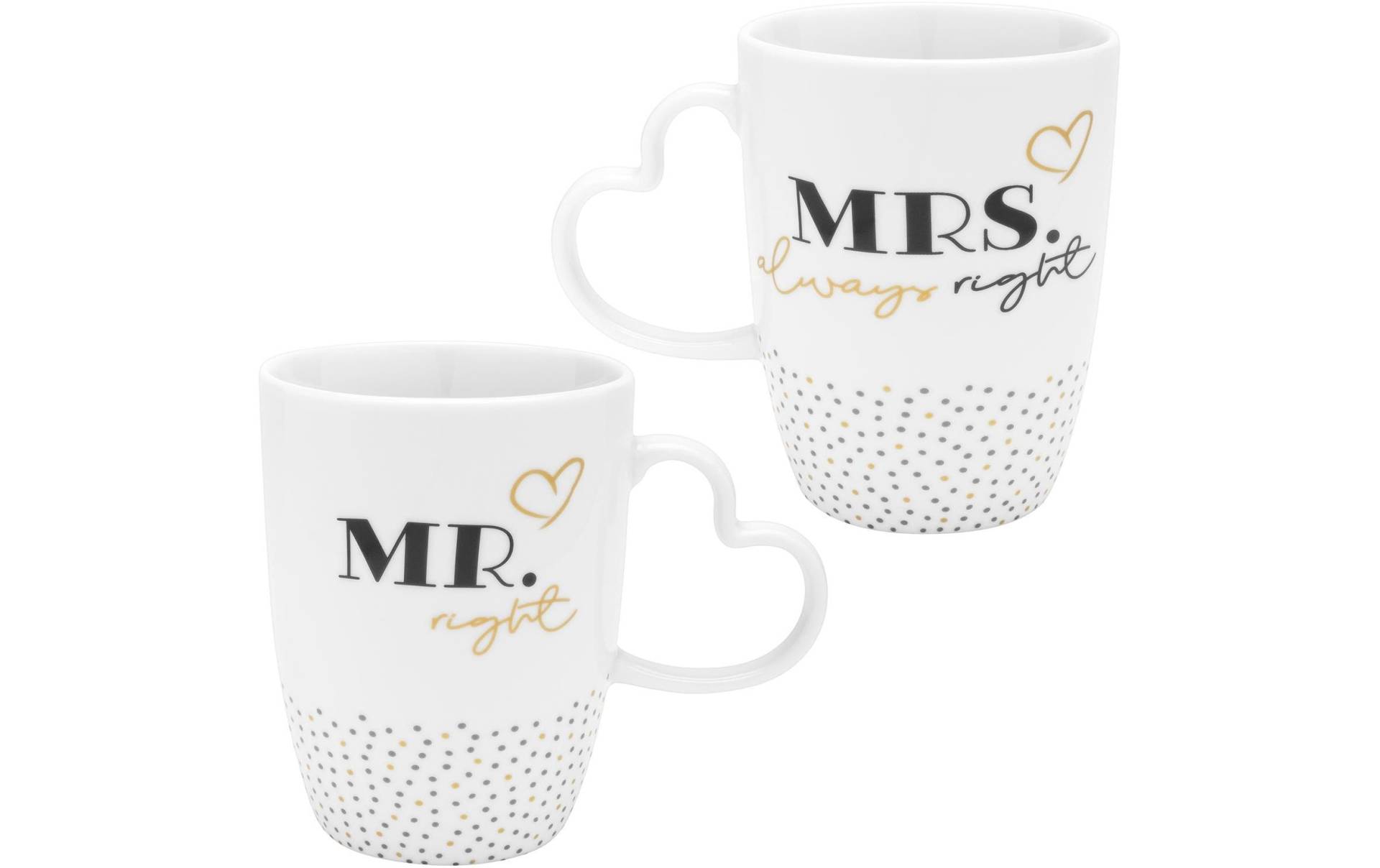 Sheepworld Becher »Sheepworld Tassen-Set Mr. und Mrs. 2Stk« von Sheepworld