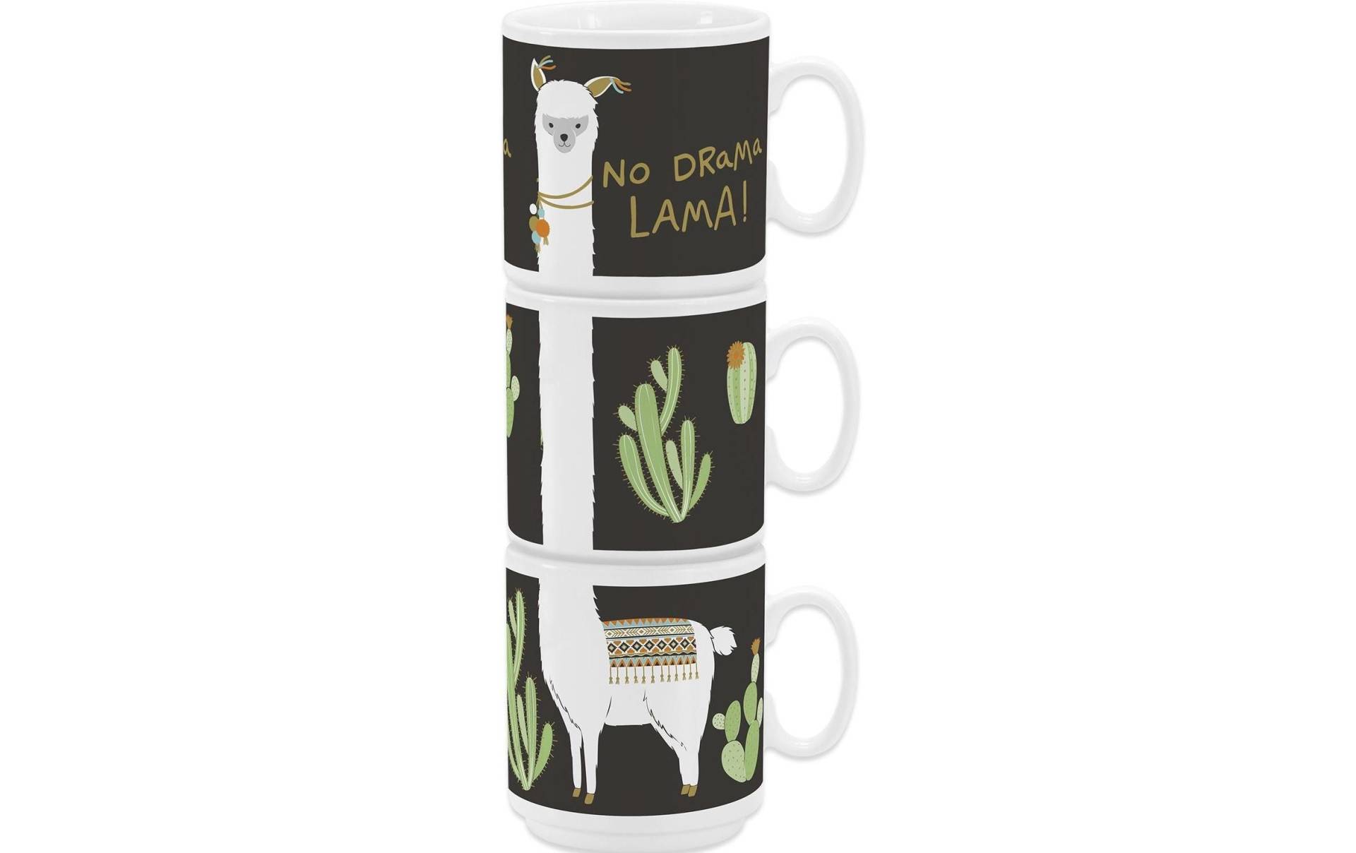 Sheepworld Tasse »No Drama«, (3 tlg.) von Sheepworld