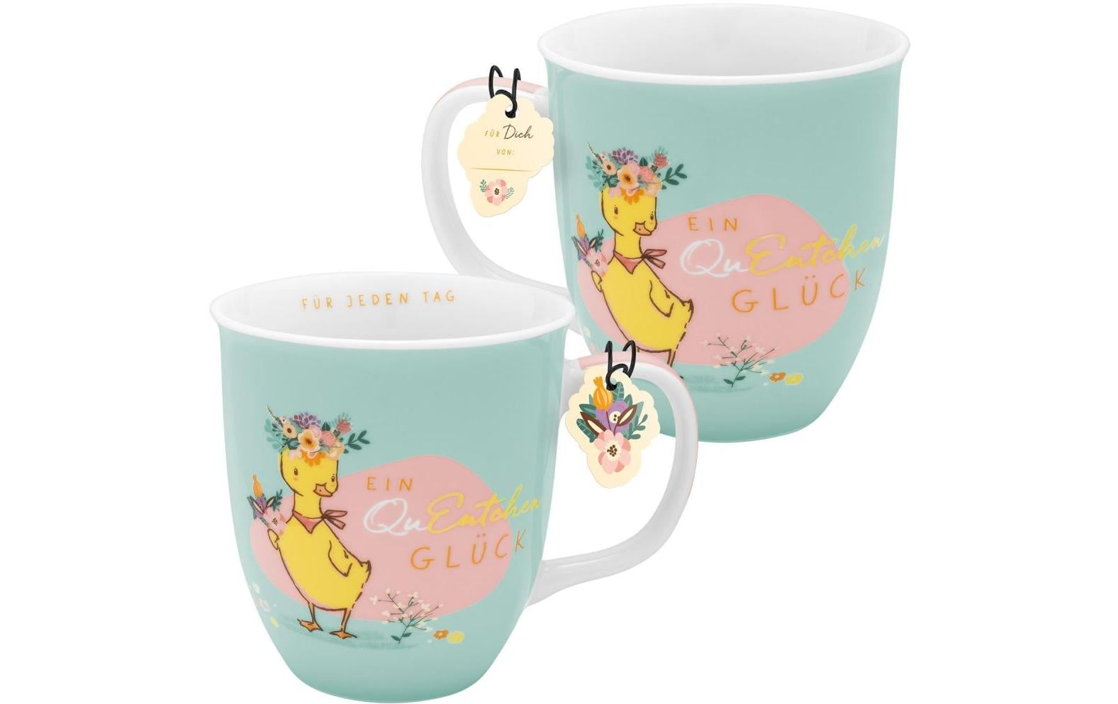 Sheepworld Tasse »Ente 400 ml, 1 Stück, Mint«, (1 tlg.) von Sheepworld